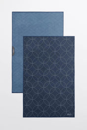 Linges à vaisselle Les Essentiels - Marine (Lot de 2)