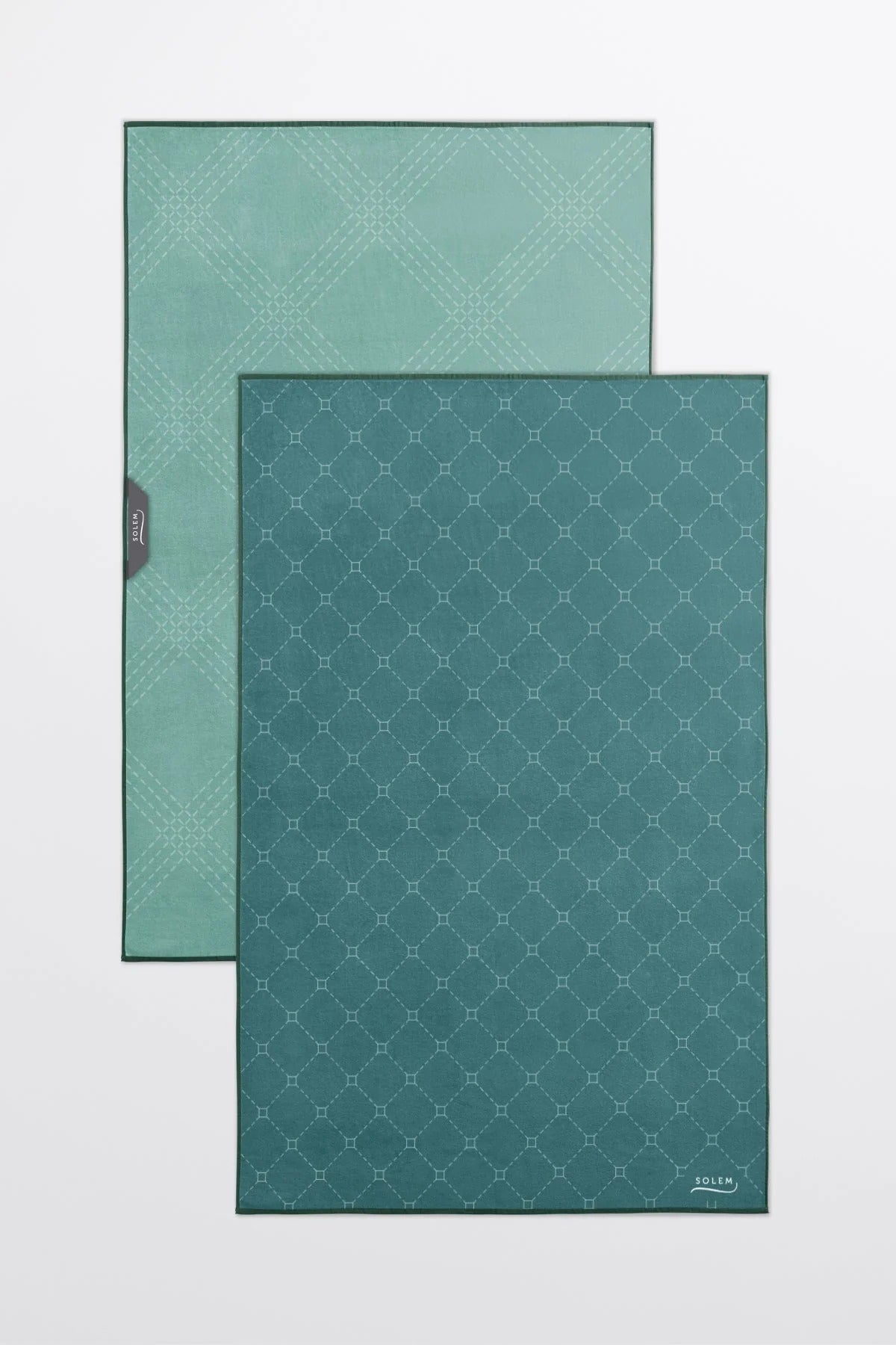 Linges à vaisselle Les Essentiels - Vert (Lot de 2)