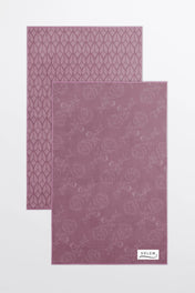 Linges à vaisselle Les Pivoines - Rose (Lot de 2)