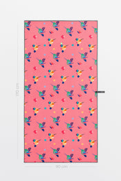 Serviette de plage - Oiseaux du Paradis XL
