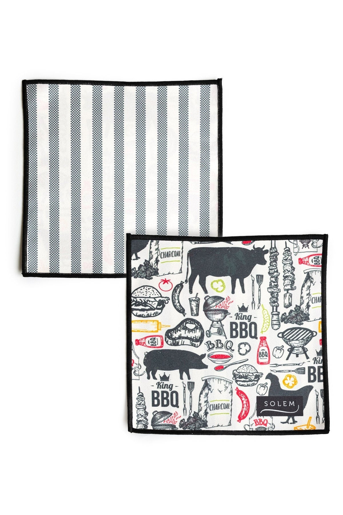 Lingettes à lunettes - Le roi du gril (Lot de 2)