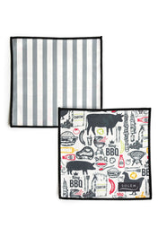 Lingettes à lunettes - Le roi du gril (Lot de 2)