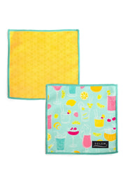 Lingettes à lunettes - Mocktails (Lot de 2)