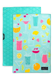 Linges à vaisselle - Passion Mocktails (Lot de 2)