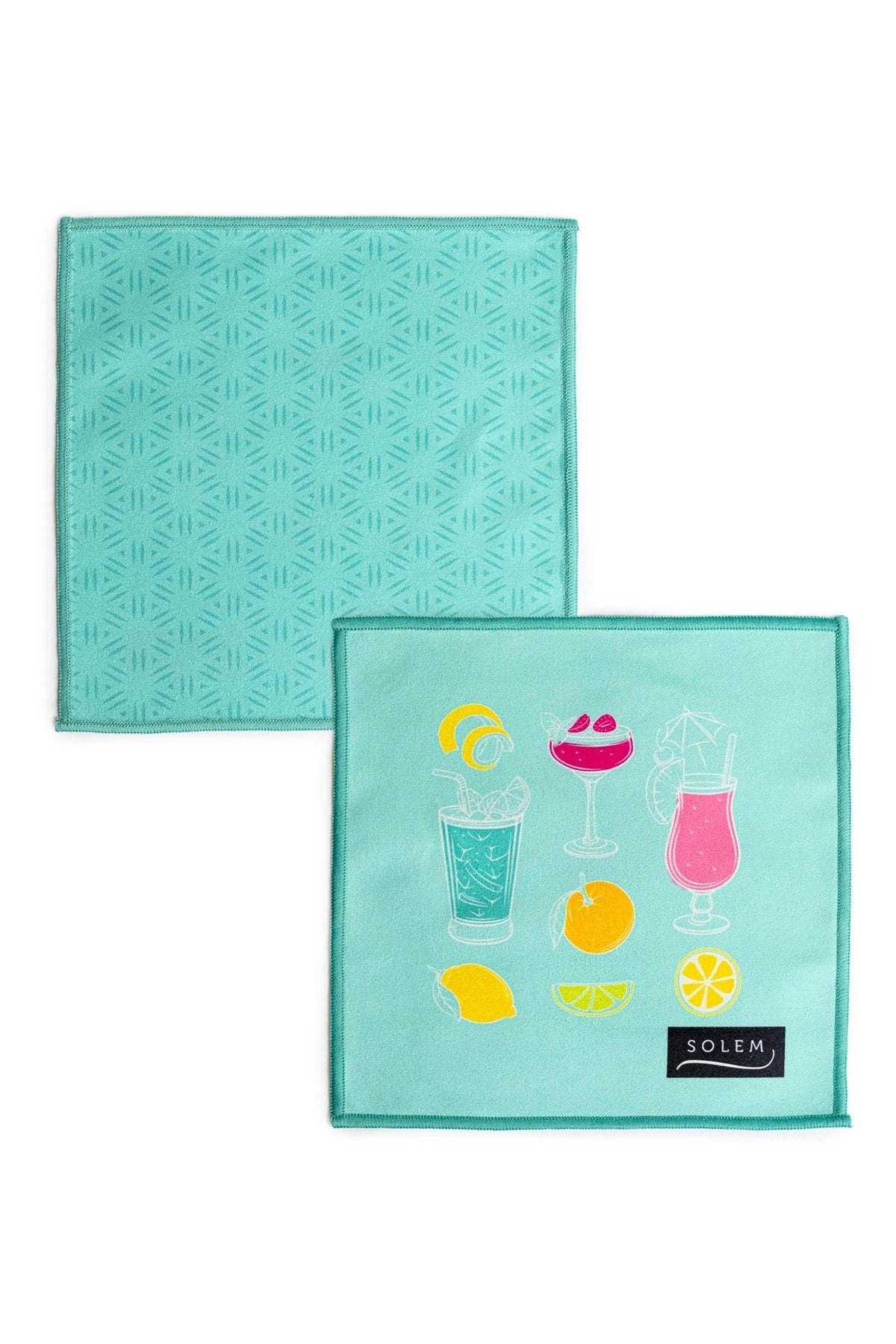 Lingettes à lunettes - Mocktails (Lot de 2)