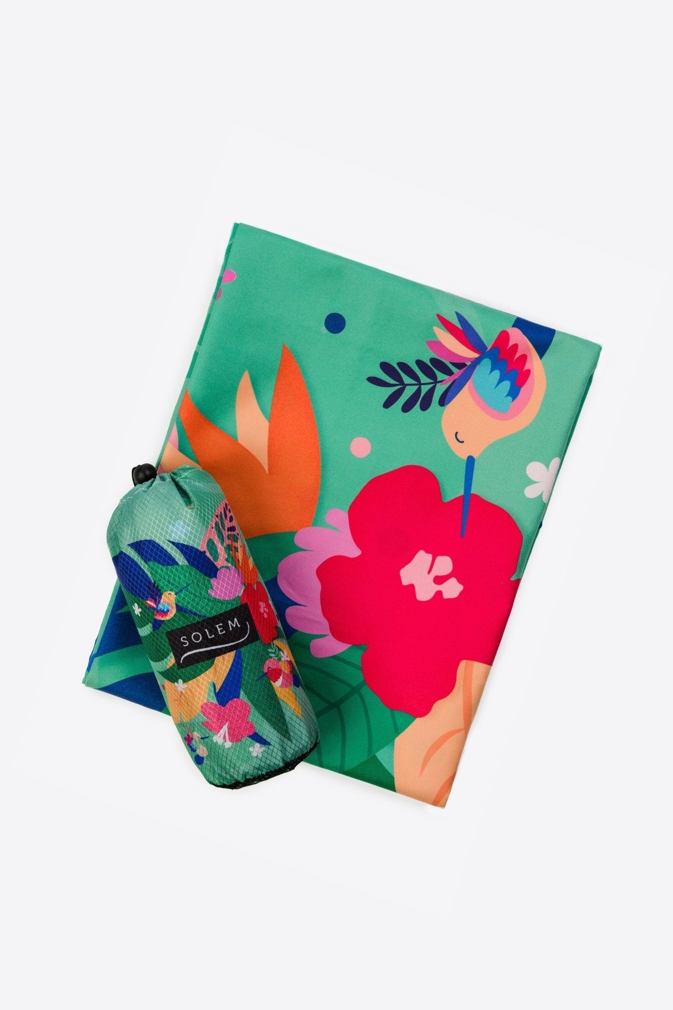 Serviette de plage - Oiseaux du Paradis XL