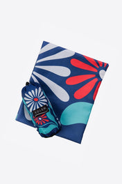 Serviette de plage - Rétro Bloom XL