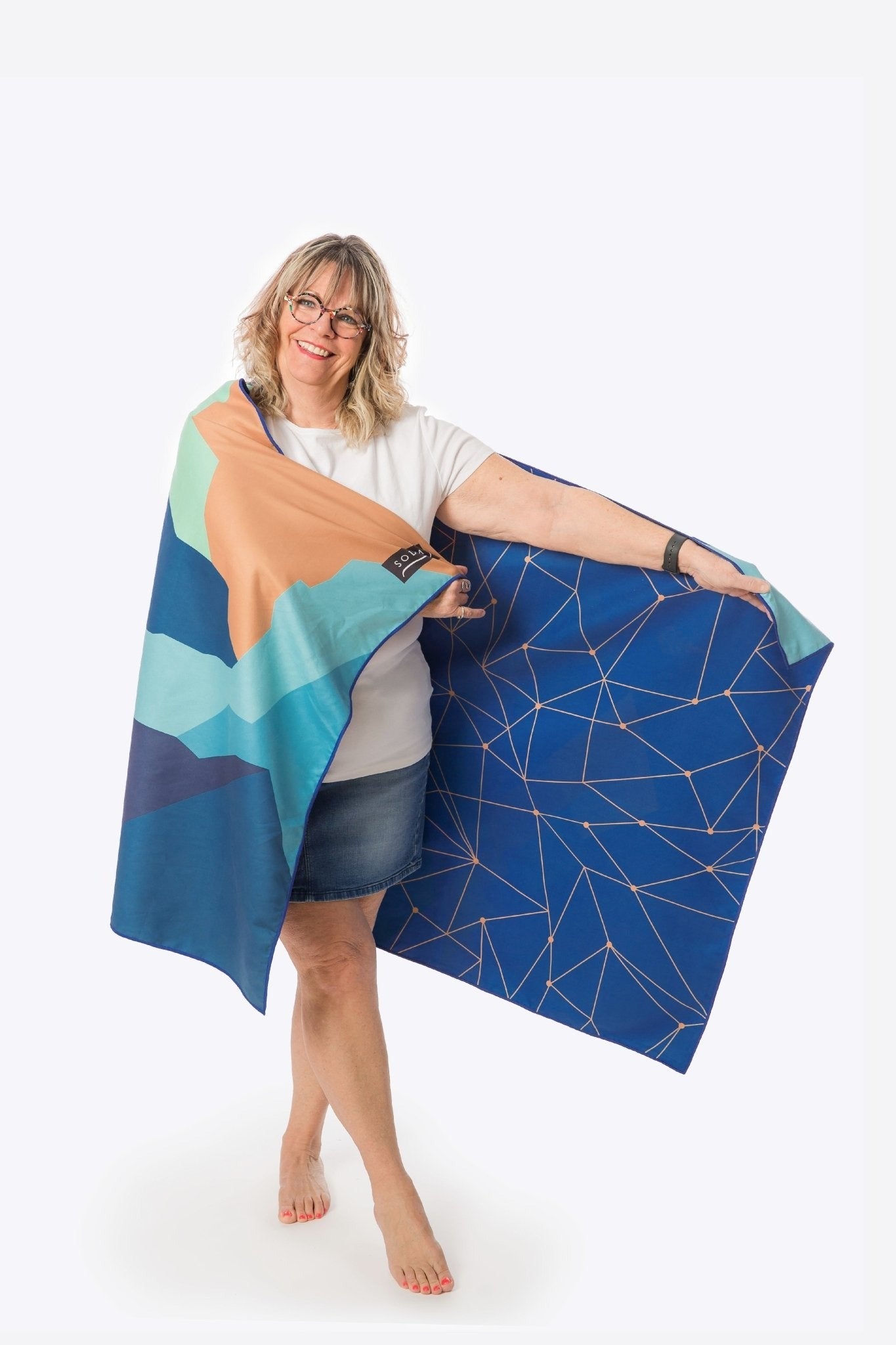 Serviette de plage - Aventure Alpine XL