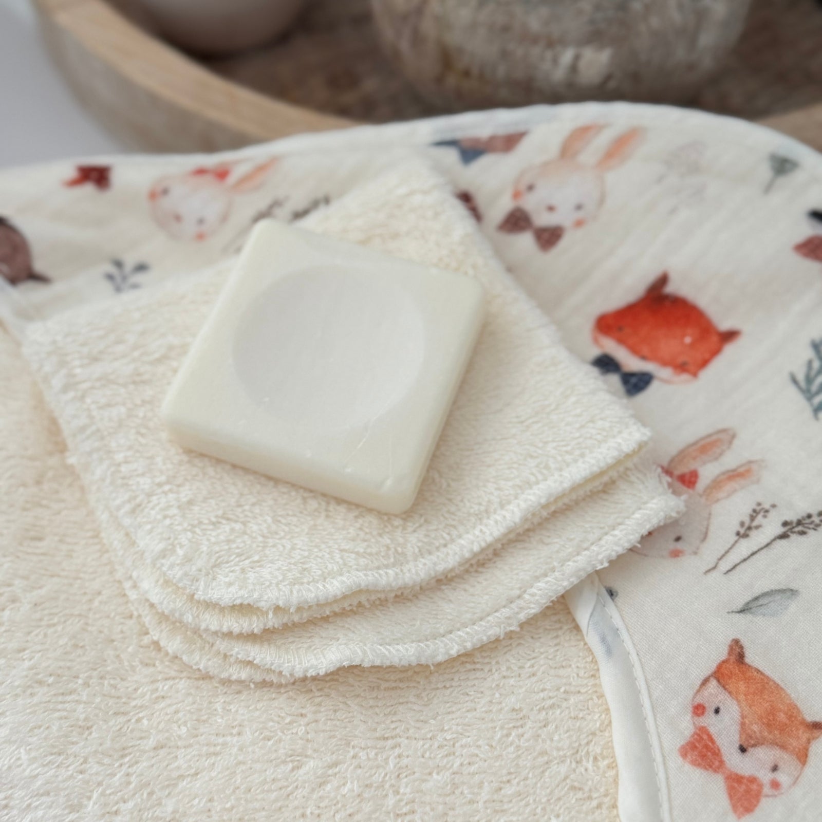 Sortie de bain pour bébé
