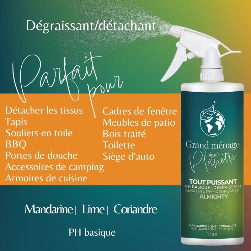 Tout-Puissant Dégraissant et détachant