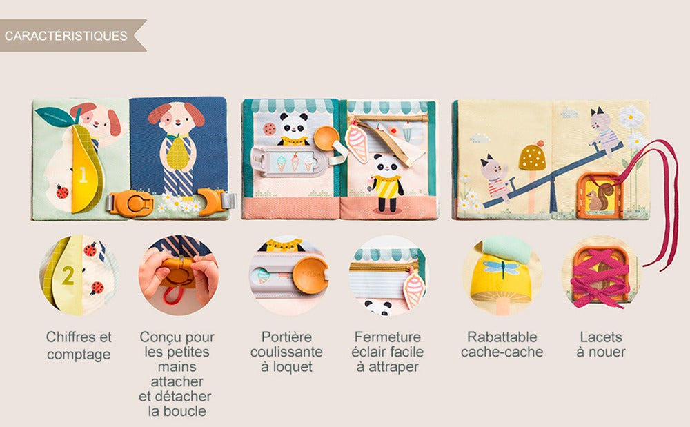 Livre - Livre d'activités Fantaisie