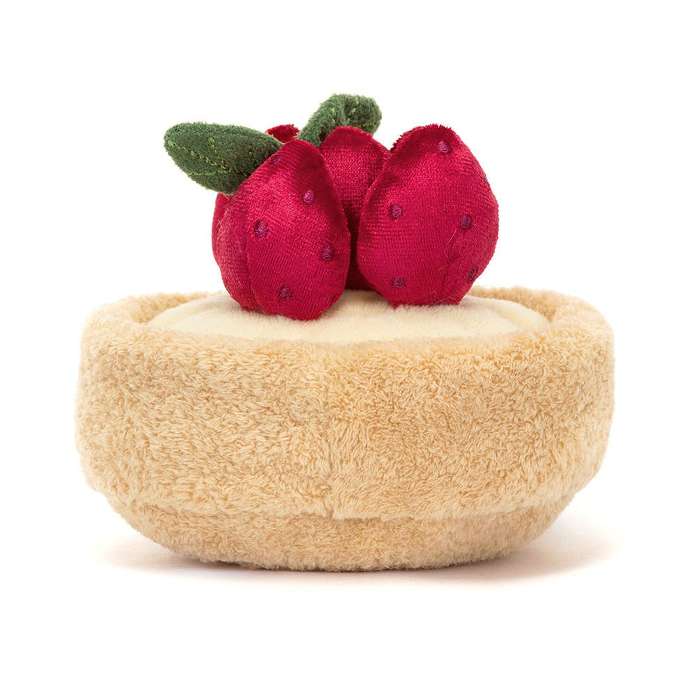 Peluche - Amuseables Fleurette Tarte Aux Fraises