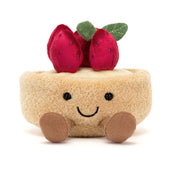Peluche - Amuseables Fleurette Tarte Aux Fraises