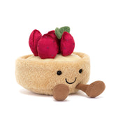 Peluche - Amuseables Fleurette Tarte Aux Fraises