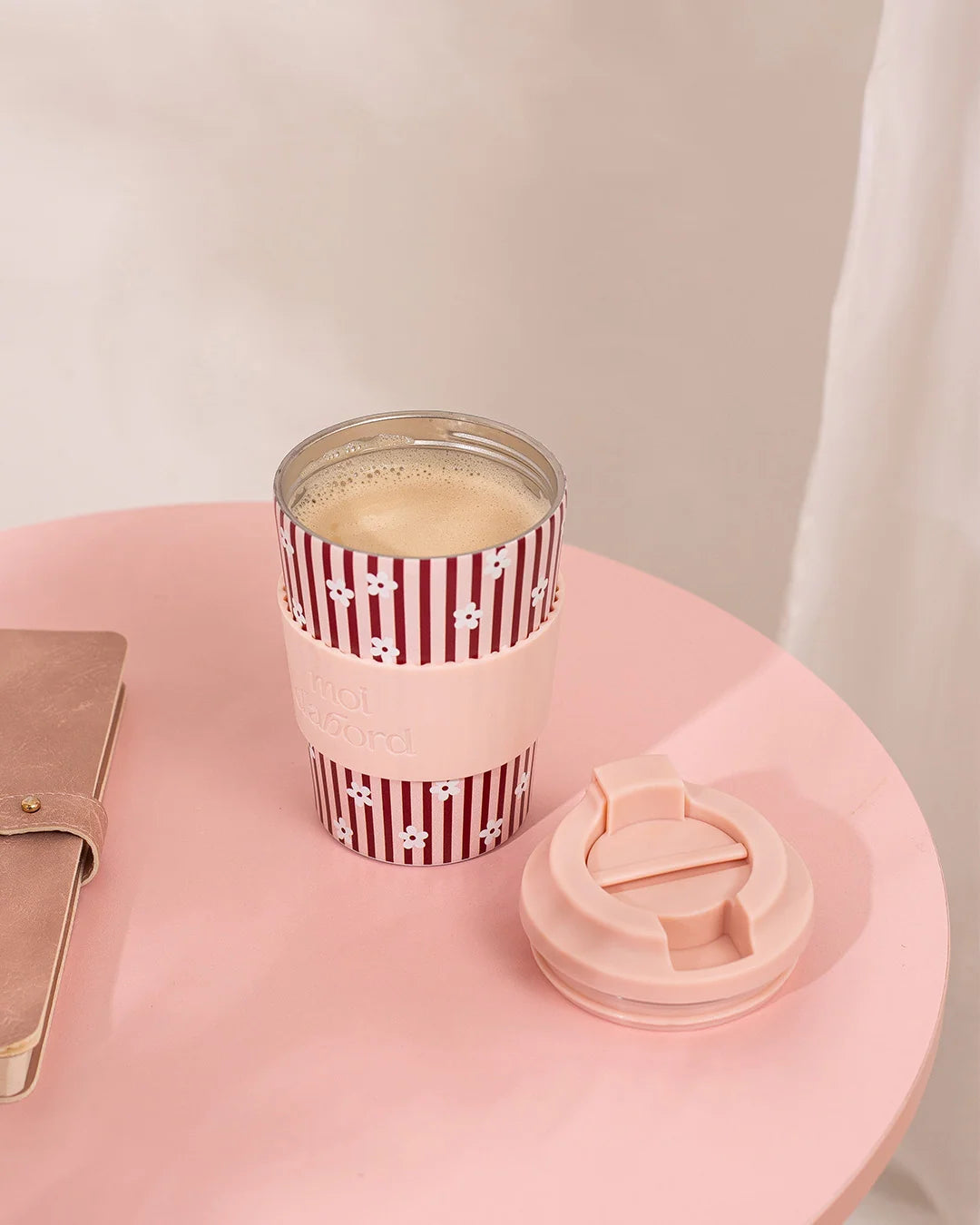 Tasse de voyage isotherme - Rayures velours bientôt bientôt dispo