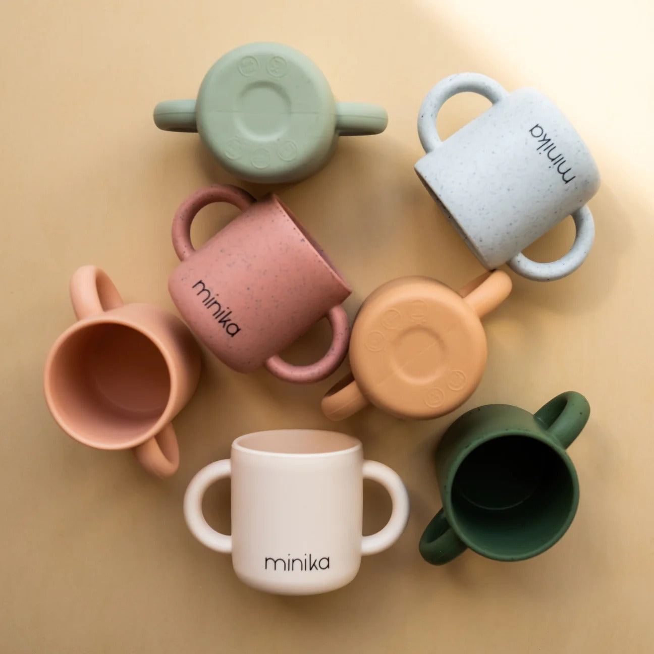 Tasse d'apprentissage avec poignées -  Indigo