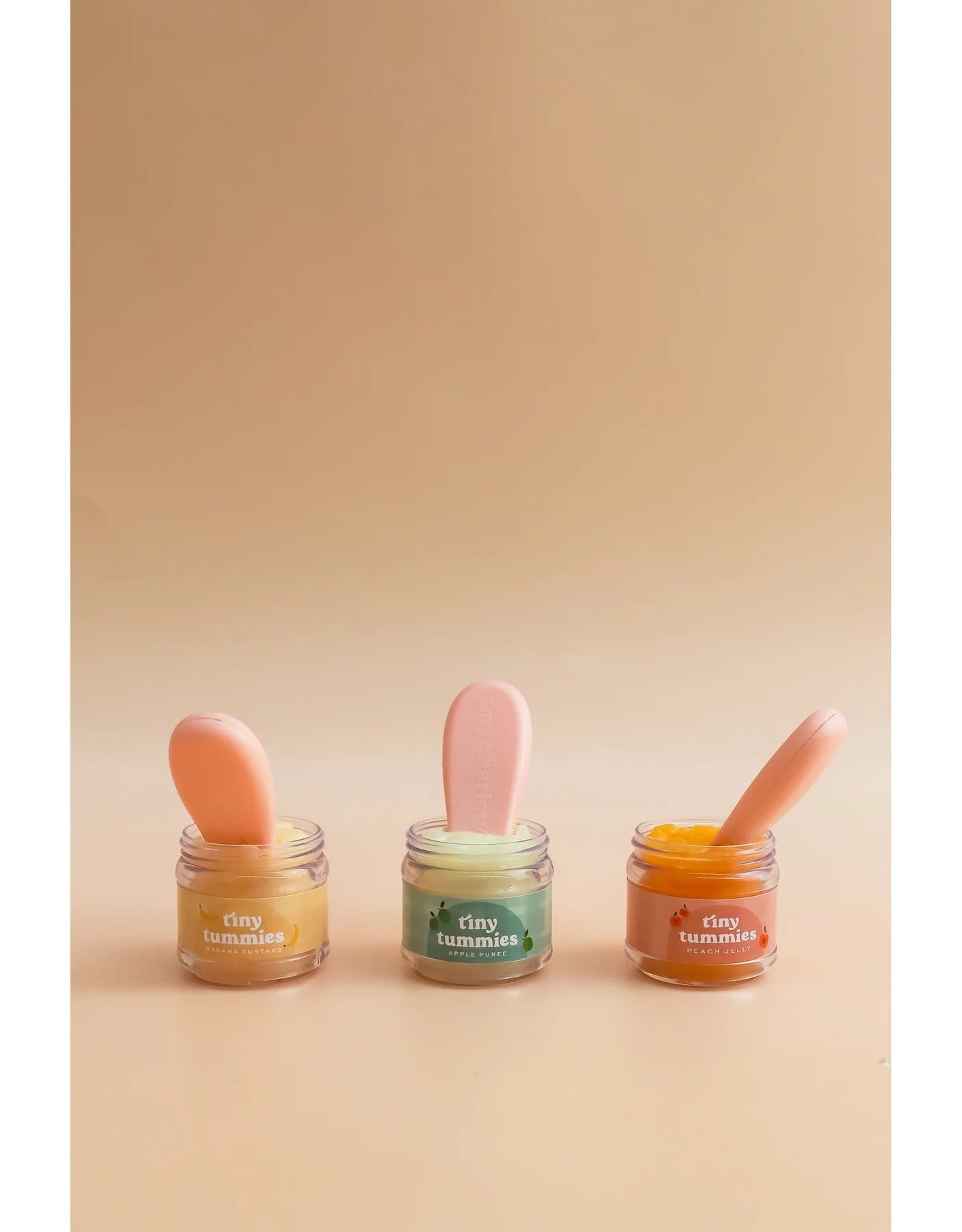 Ensemble de purée pour pour poupée - Pêche