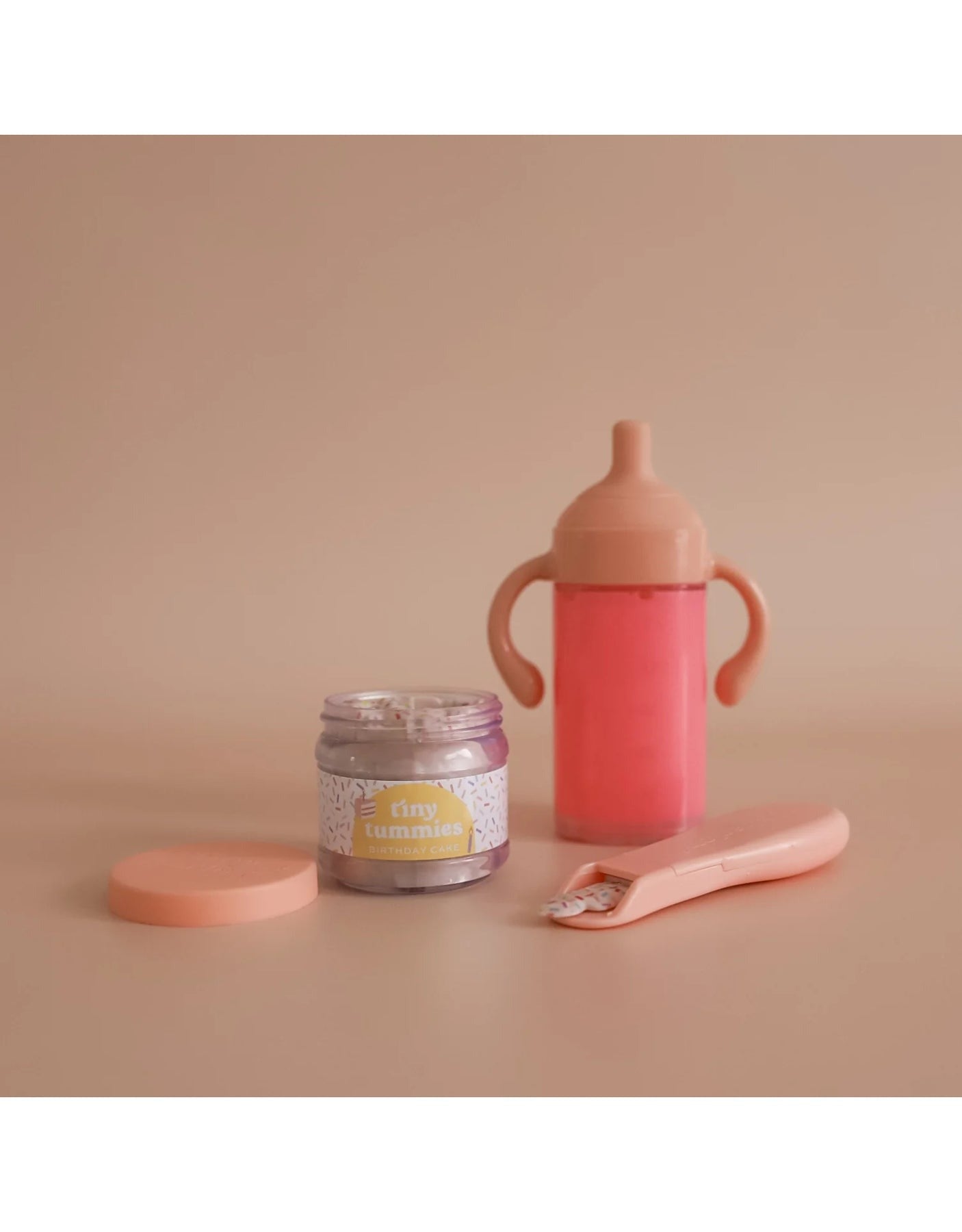 Coffret Cadeau - Gâteau d'Anniversaire et Lait à la Fraise