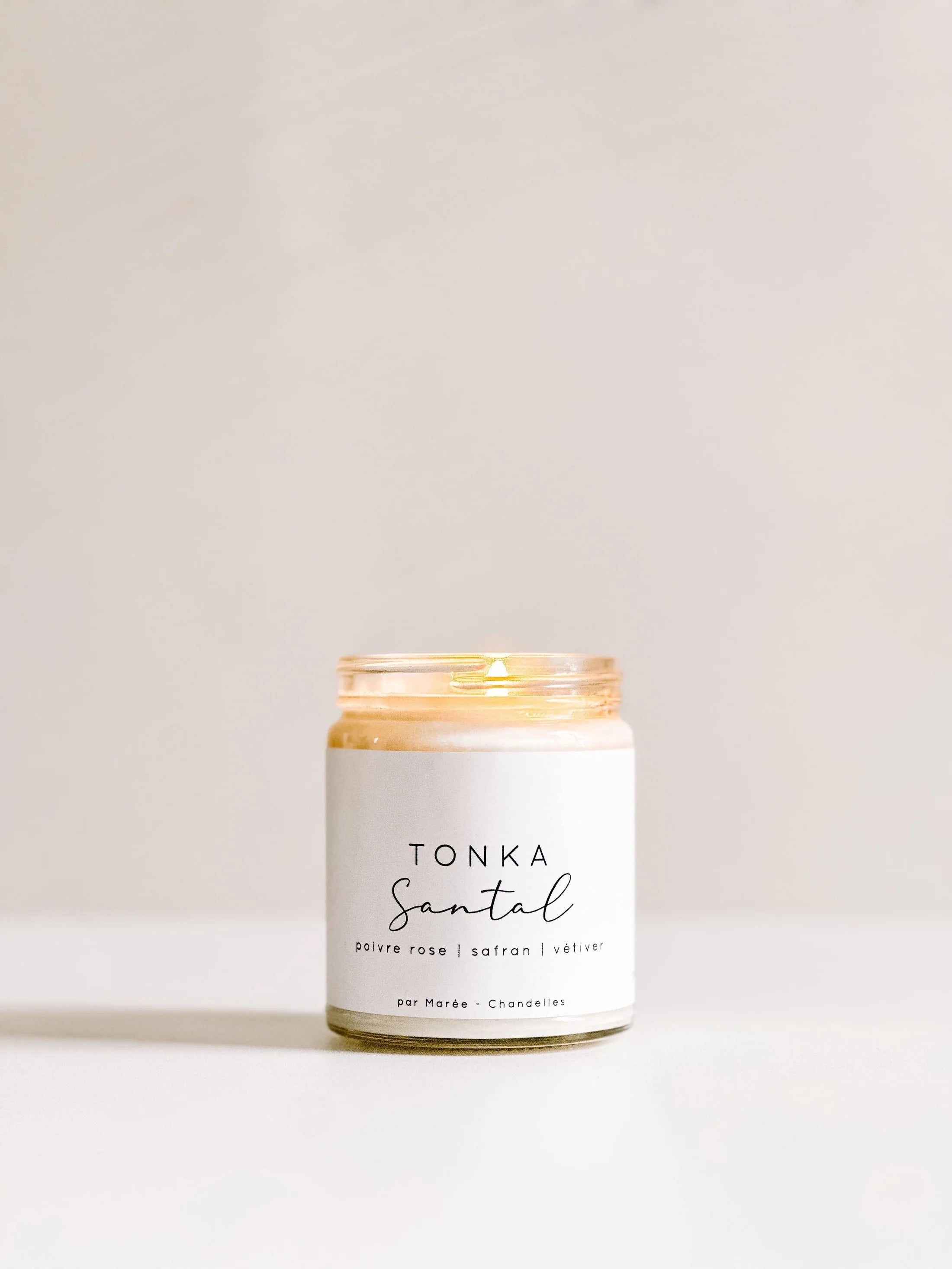 Chandelle de soya - Tonka santal