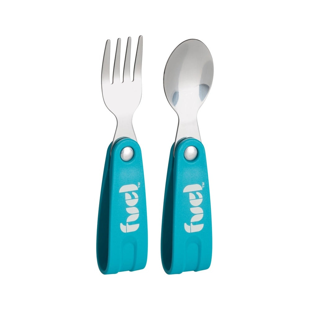 Ustensiles pliable - Bleu