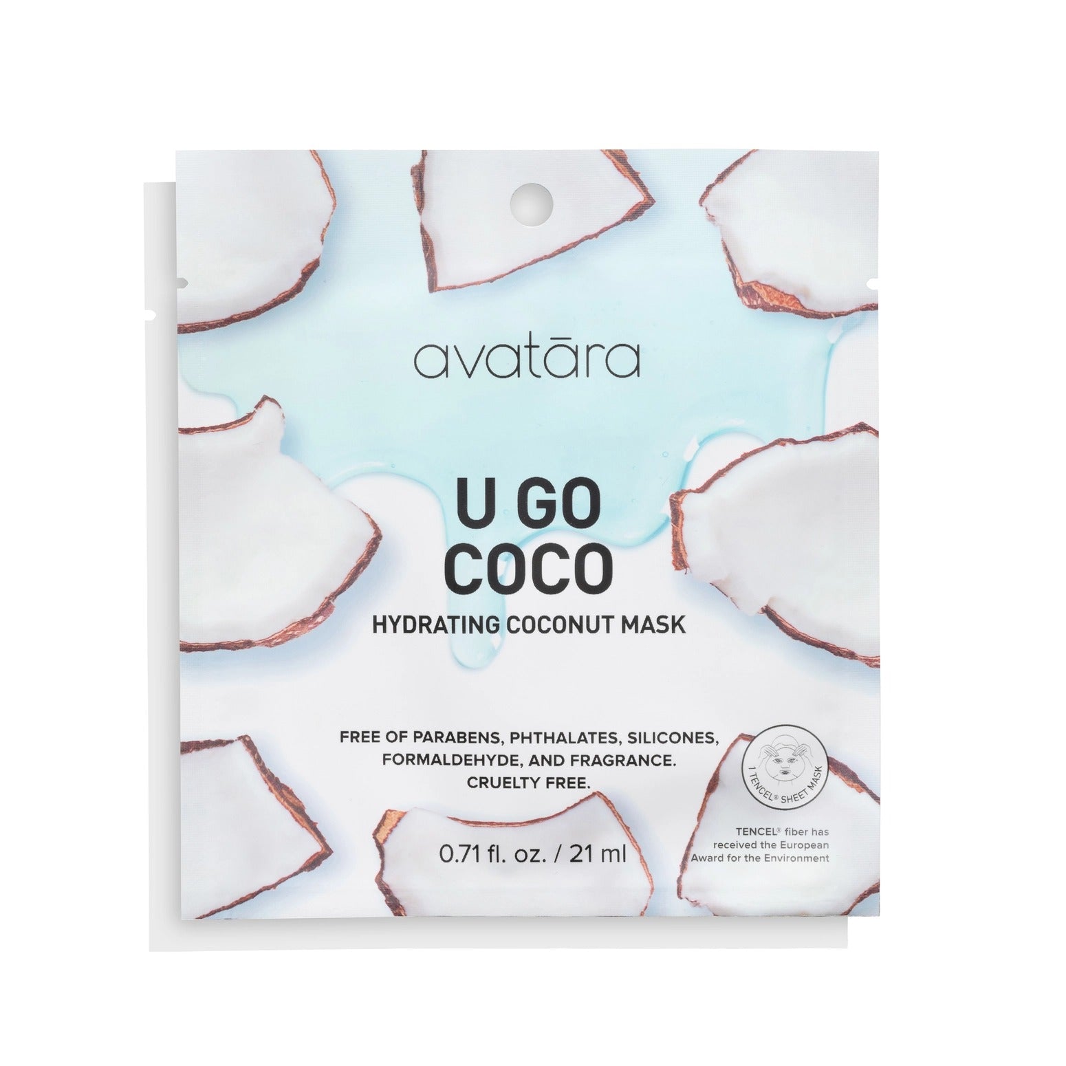 Masque hydratant en tissu - U Go Coco