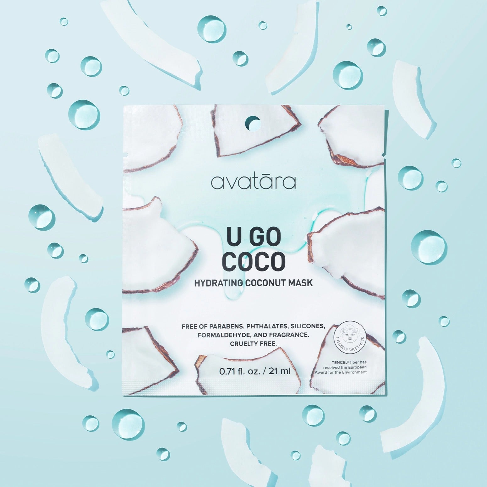 Masque hydratant en tissu - U Go Coco