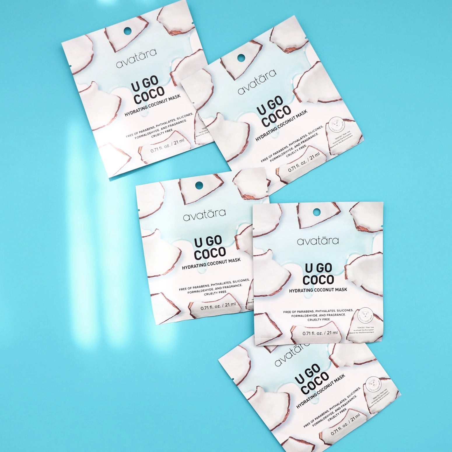 Masque hydratant en tissu - U Go Coco