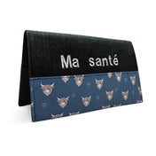 Protège Carnet Santé Personnalisable Lolikö - Vache Highland