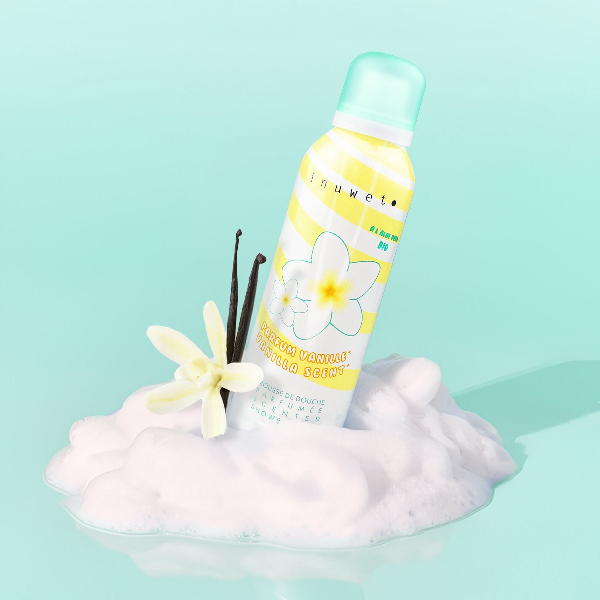 Mousse de douche - Parfum de vanille