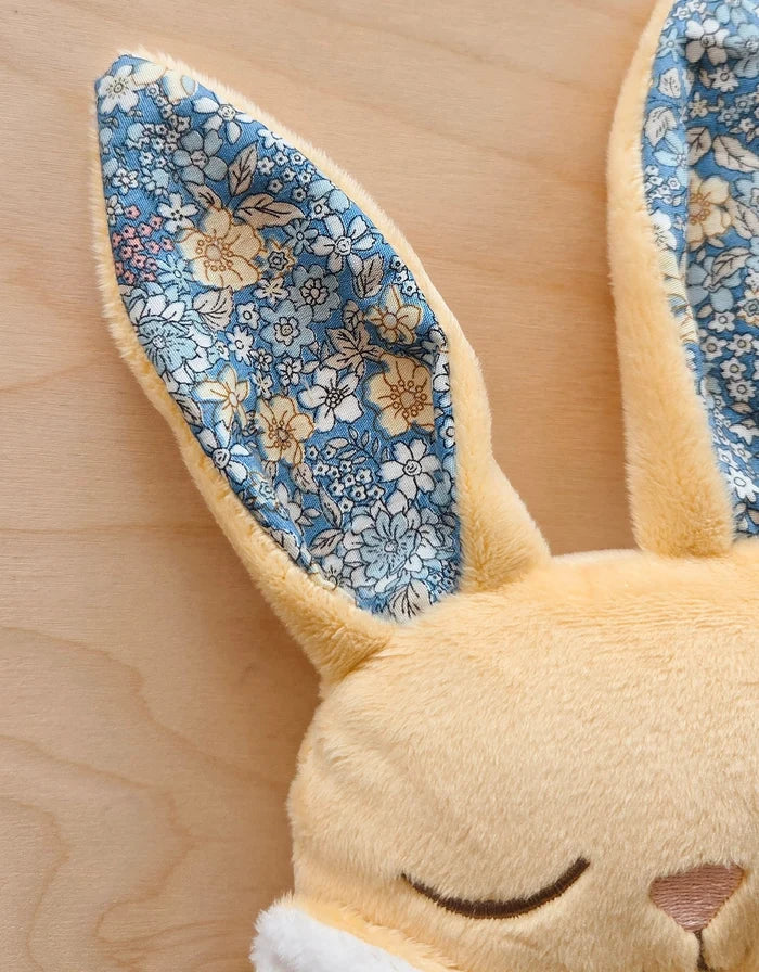 Doudou Lapin - Marcel Fleuri Jaune