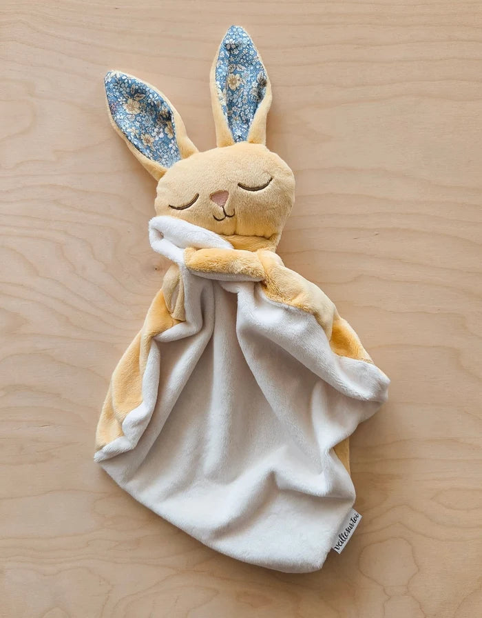 Doudou Lapin - Marcel Fleuri Jaune