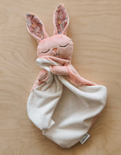 Doudou Lapine - Marguerite Fleurie Rose