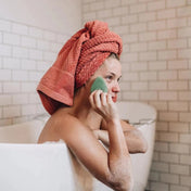Éponge konjac nettoyante - Thé vert antioxydant