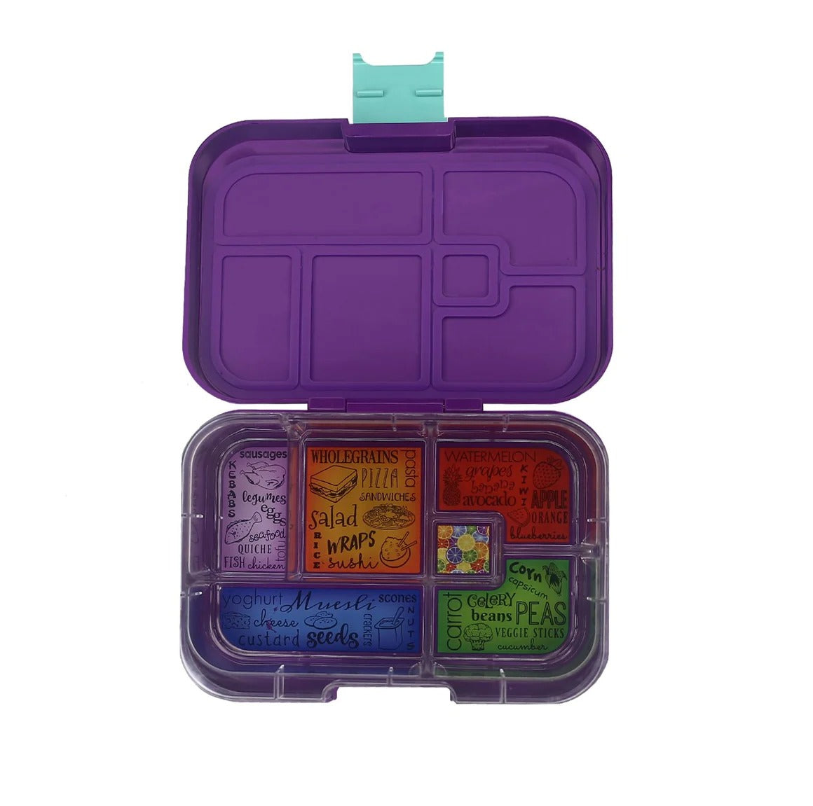 Boîte à lunch Munchbox - Méga 6 violet