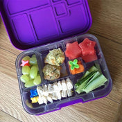 Boîte à lunch Munchbox - Méga 6 violet