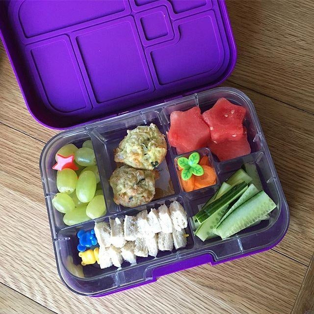Boîte à lunch Munchbox - Méga 6 violet