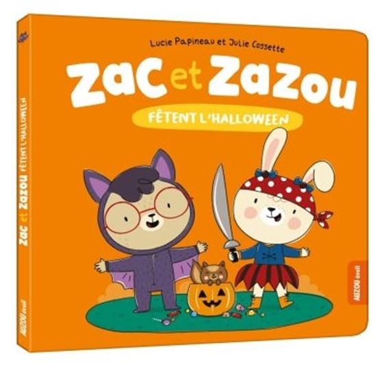 Livre - Zac et Zazou fêtent l'Halloween