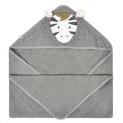 Serviette à capuchon pour bébé - Zébre