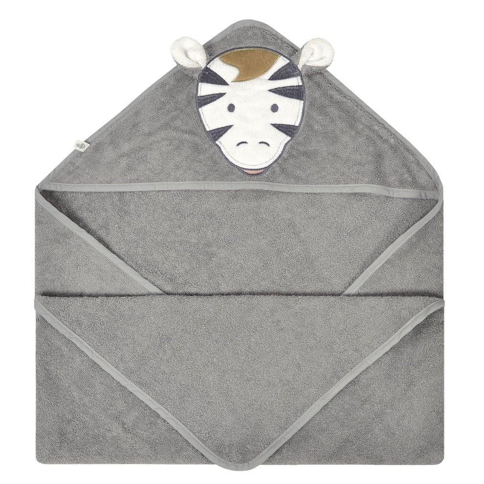 Serviette à capuchon pour bébé - Zébre