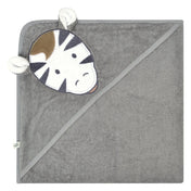 Serviette à capuchon pour bébé - Zébre