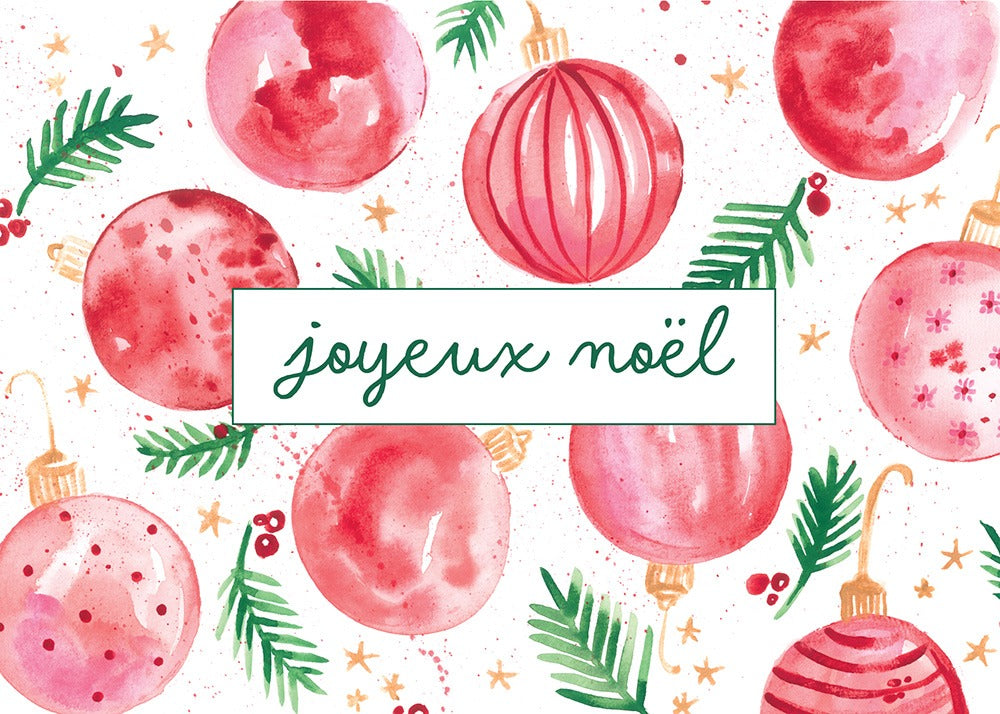 Carte de souhaits - Joyeux Noël