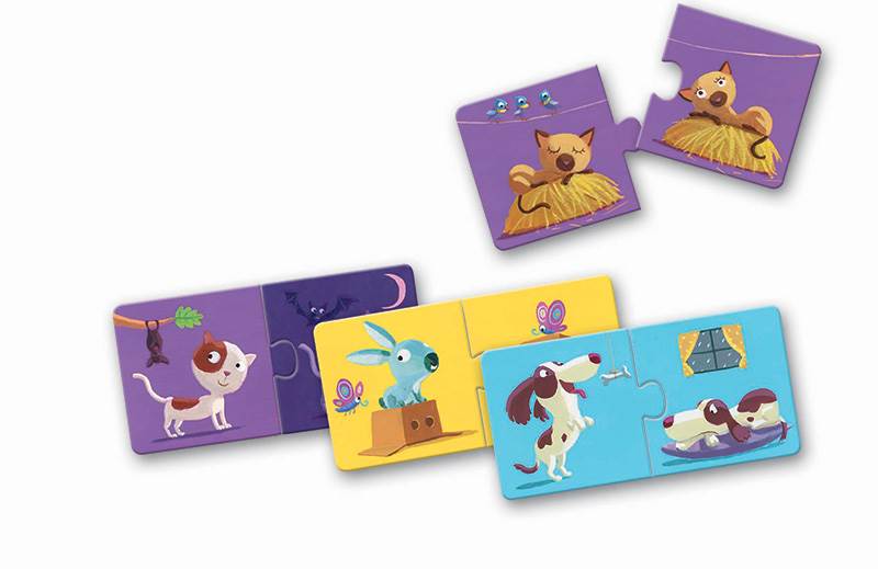 Djeco Puzzle Duo Contraire