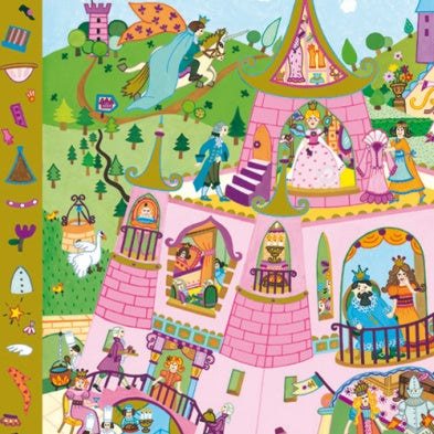 Puzzle observation princesse