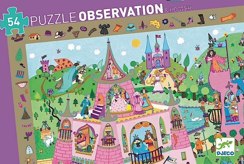 Puzzle observation princesse