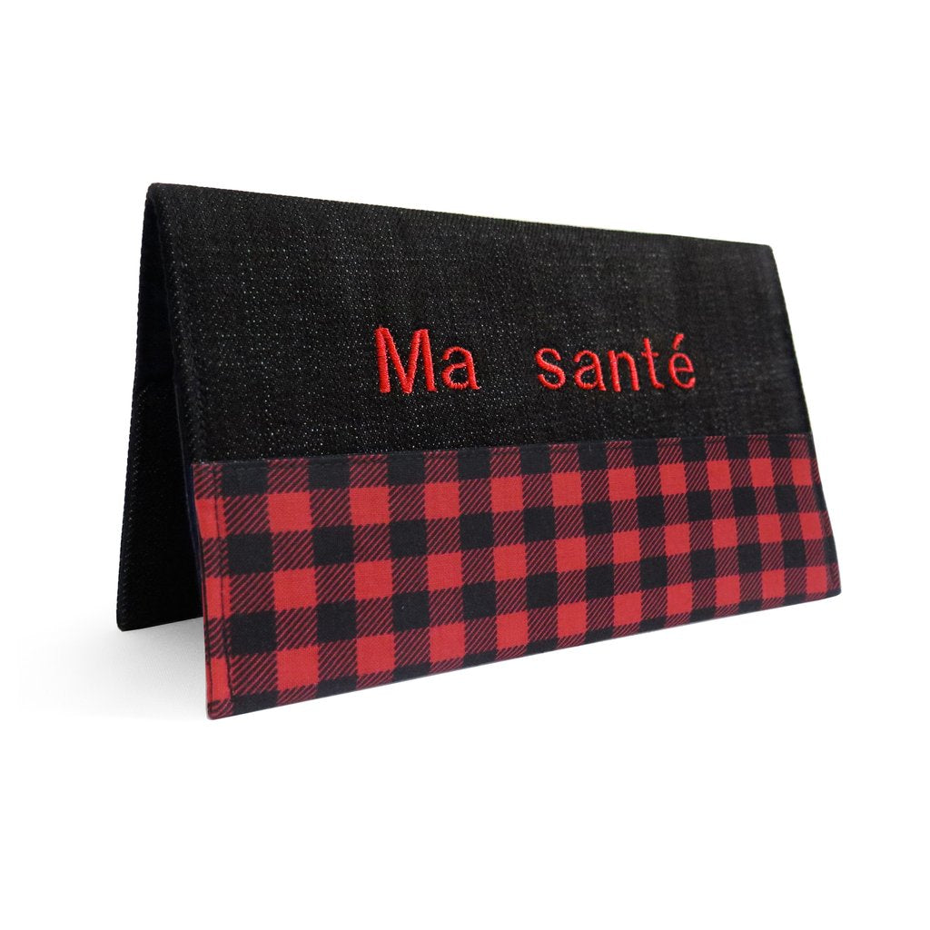 Protège carnet santé personnalisé gars Lumberjack