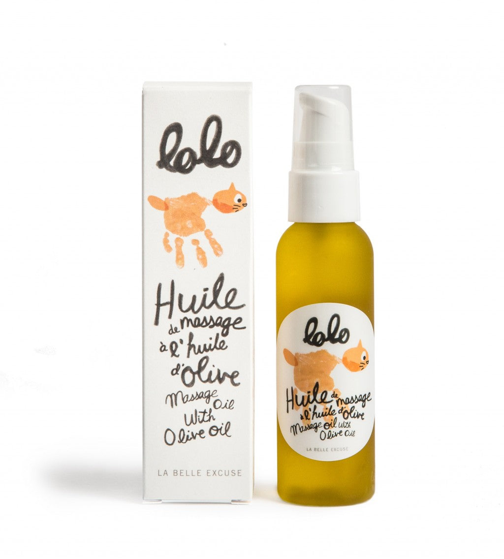 HUILE DE MASSAGE À L’HUILE D’OLIVE