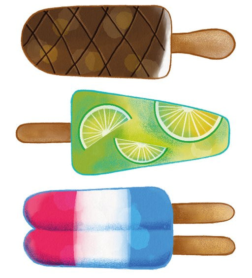 Les pops colorés