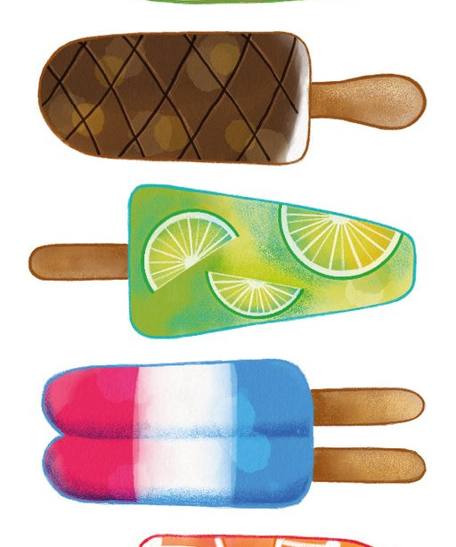 Les pops colorés