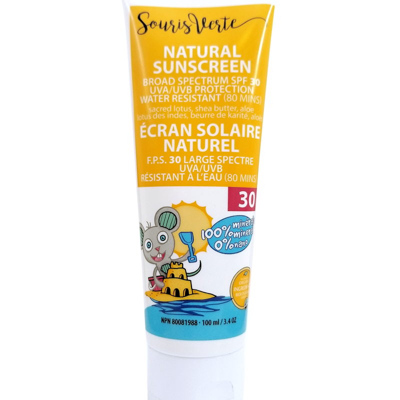 Écran solaire naturel