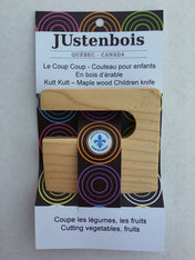 Coup Coup : couteau pour enfant en bois d’érable